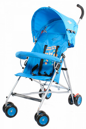 детская коляска трость Avanti Light голубая - фото №2